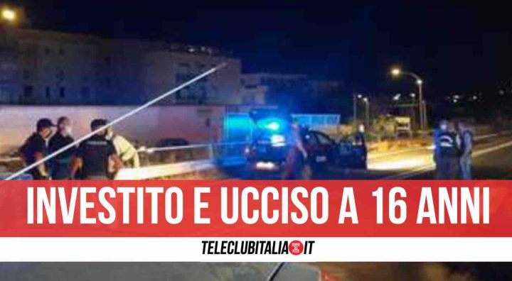 teramo incidente morto 16enne