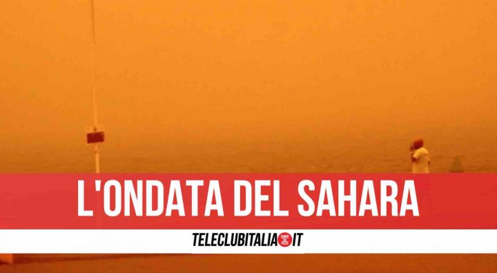 allerta caldo ondata sahara