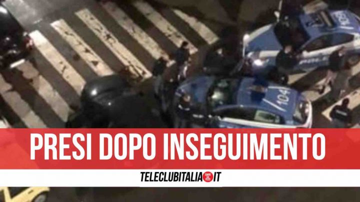 napoli arrestati ladri d'auto