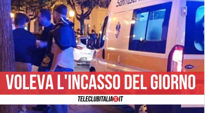 napoli aggressione titolare bar