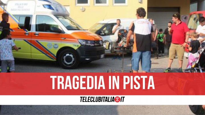 limatola morto pista go-kart