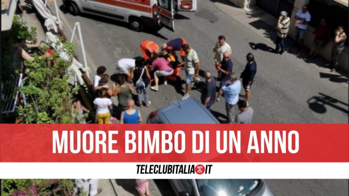 morto bimbo un anno martisicuro teramo precipitato balcone