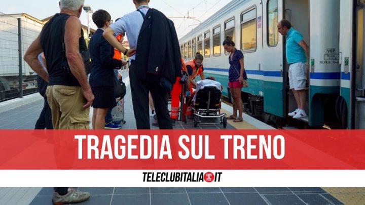 morto casoria stazione treno malore