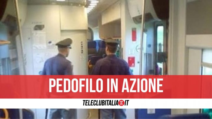 pedofilo caserta napoli treno