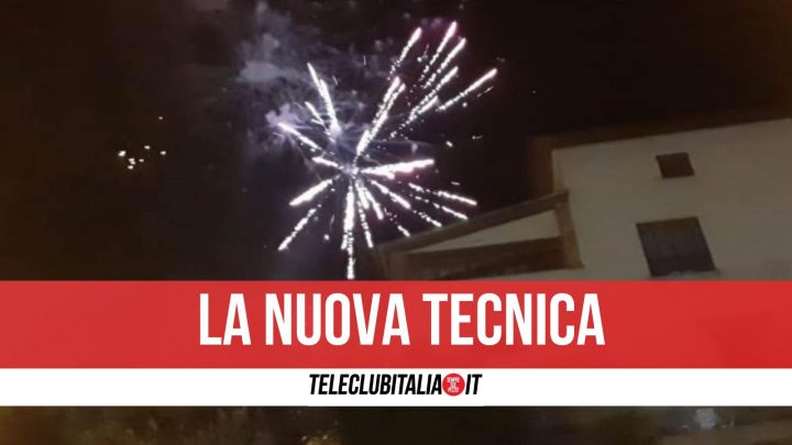 tecnica fuochi d'artificio ladri d'appartamento