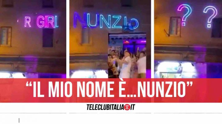 video nunzio baby shower napoli