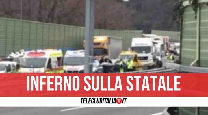 incidente acerra statale 162