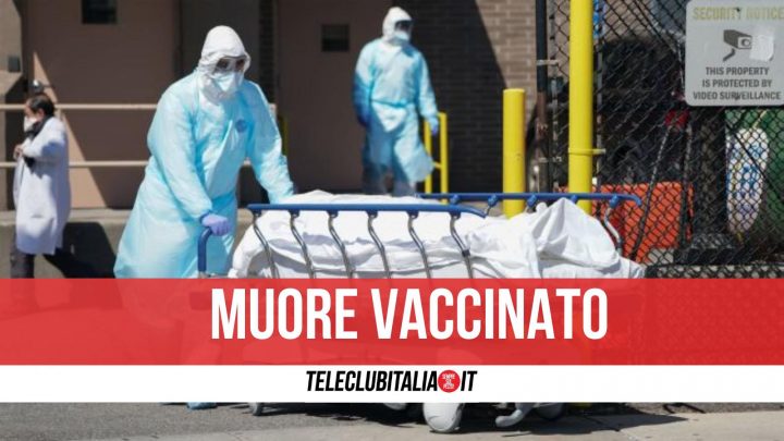 morto vaccinato agerola