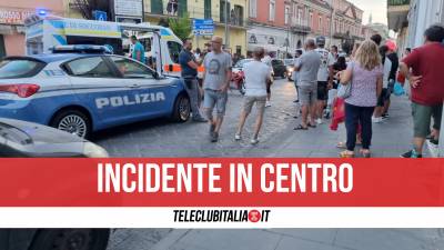 giugliano incidente piazza trivio