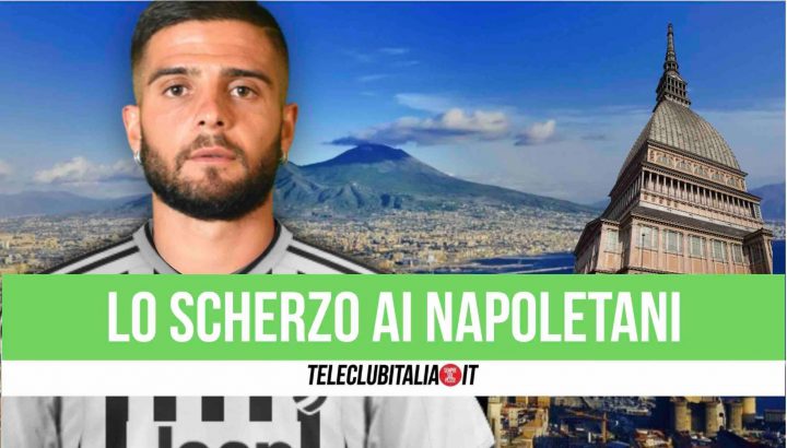 Insigne alla Juventus, lo scherzo ai tifosi napoletani