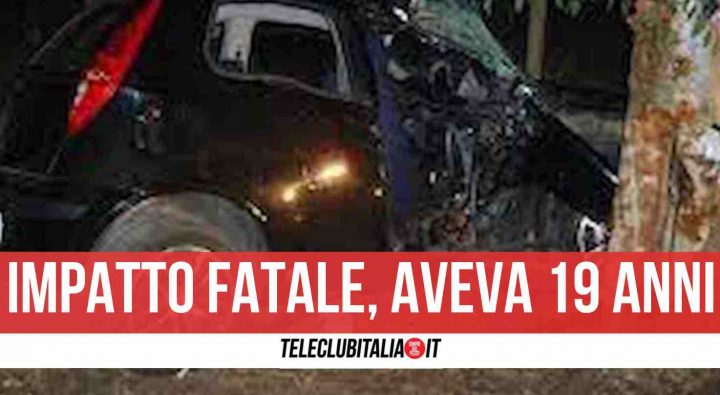 incidente morta ragazza 19 anni