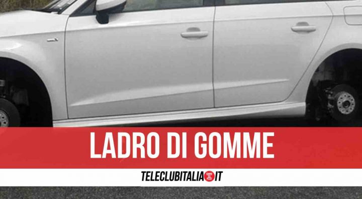 fermato ladro di gomme