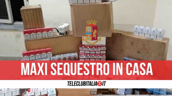 sequestro sigaretta napoli