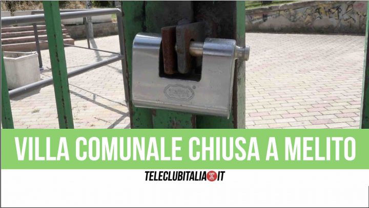 melito villa comunale chiusa elezioni