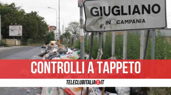 giugliano spazzatura controlli arpac