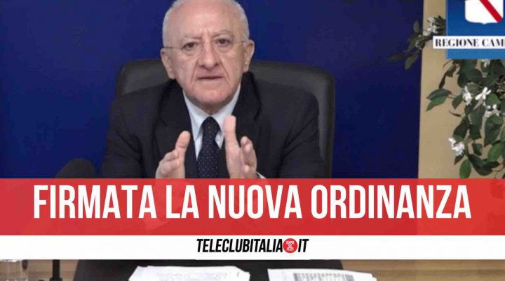 nuova ordinanza de luca