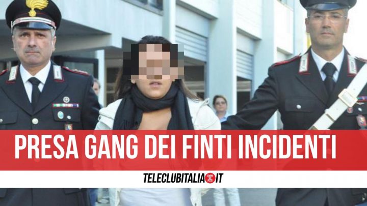 caserta arresti finti incidenti