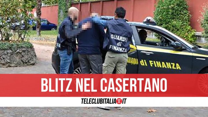 guardia di finanza arresti san felice a cancello clan massaro di paolo