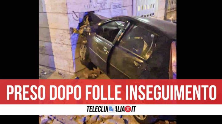 napoli arresto inseguimento polizia