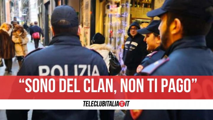 estorsione drink napoli arresto