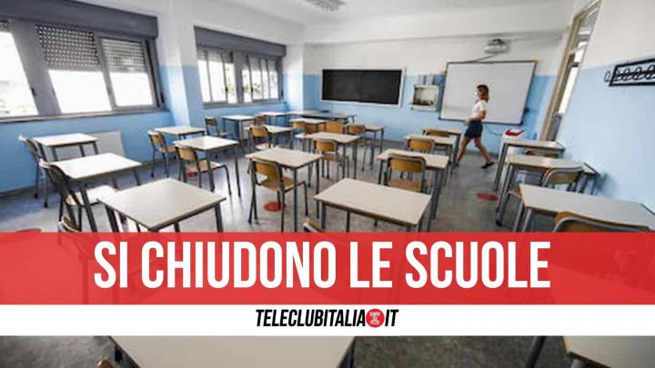 chiusura scuole allerta meteo campania 29 novembre