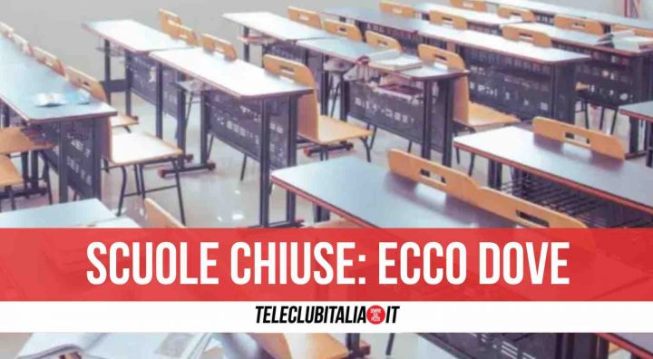 scuole chiuse 3 dicembre