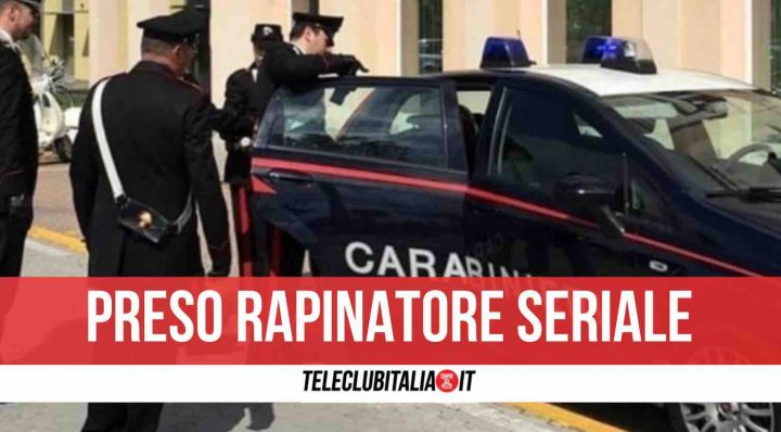 rapina lidl giugliano arresto