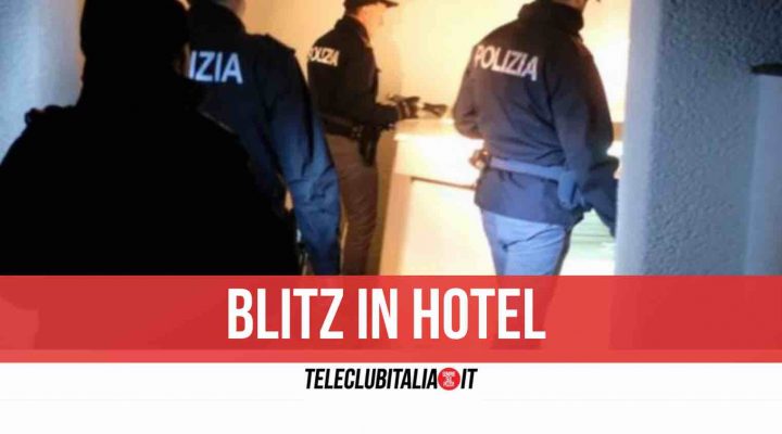 giugliano arrestato ricercato hotel