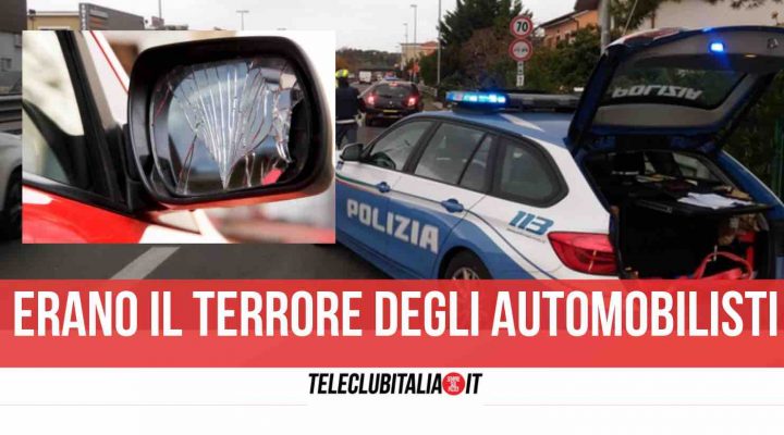 truffa specchietto pozzuoli polizia