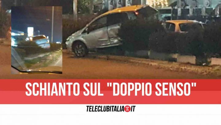 incidente doppio senso giugliano