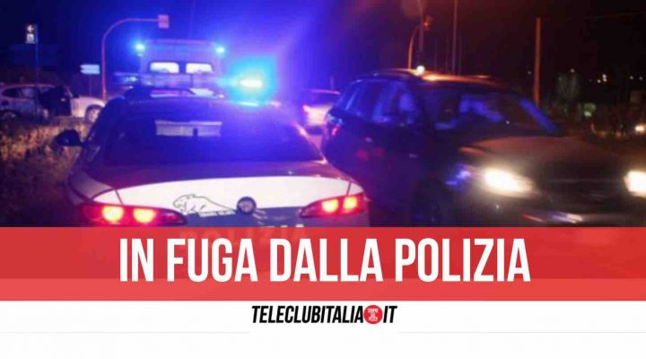 napoli inseguimento polizia 23enne fermata