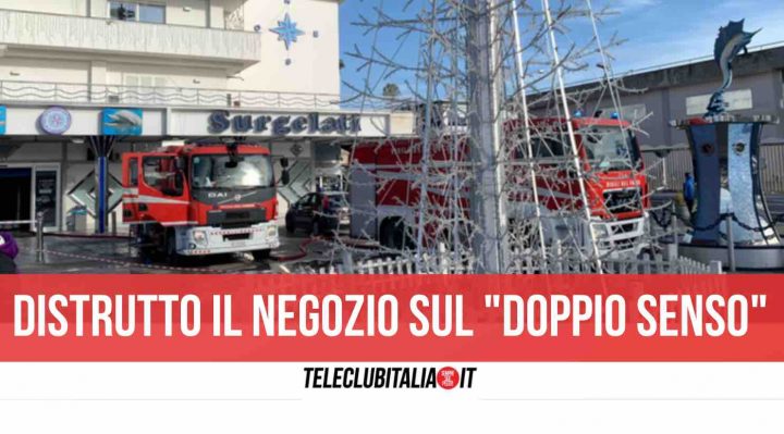 mugnano incendio delfino