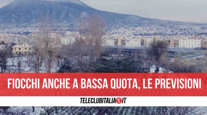 previsioni meteo campania neve