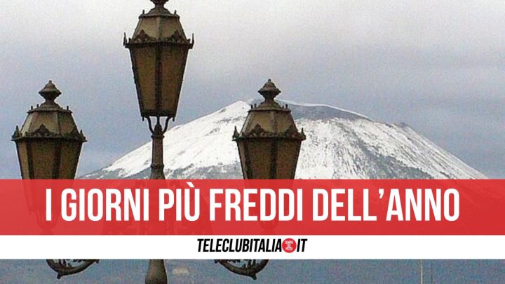 freddo napoli campania fine gennaio 2022