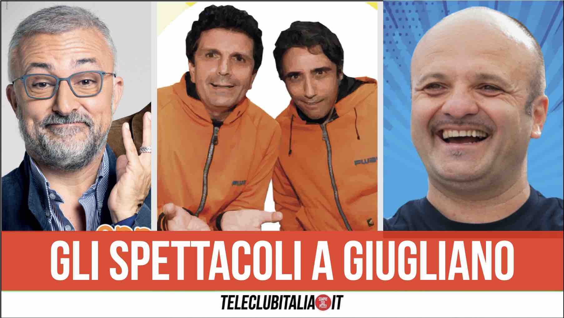 In scena a Giugliano gli show di Caiazzo Antonio e Michele e Iodice