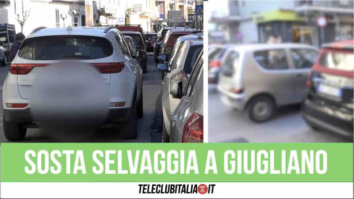 giugliano via palumbo sosta selvaggia