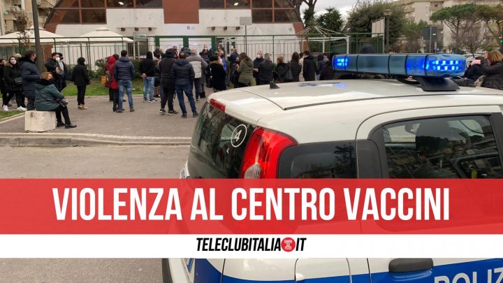 villaricca aggredita dottoressa hub vaccinale