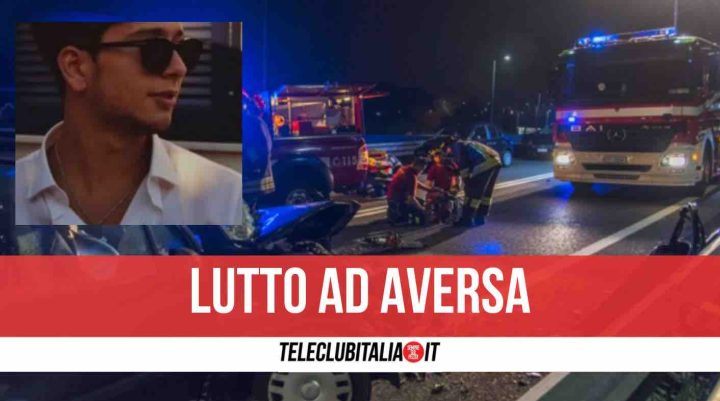 antonio coscione 23 anni aversa morto