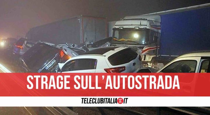 incidente autostrada nebbia morti