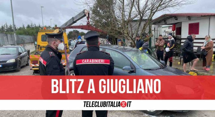 blitz giugliano campo rom