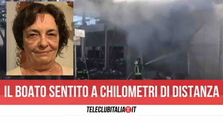 esplosione pinzano nelly muore 64 anni