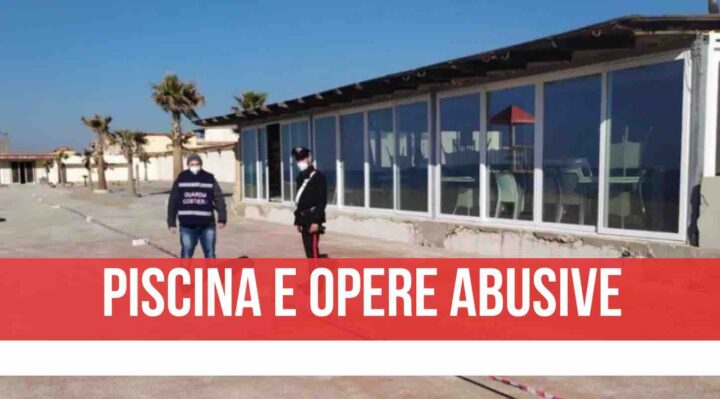 licola sequestro lido carabinieri