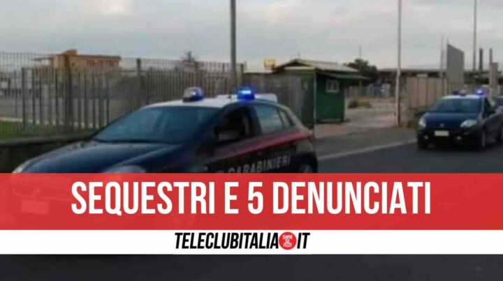 blitz carabinieri giugliano qualiano