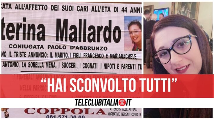 caterina mallardo morta giugliano