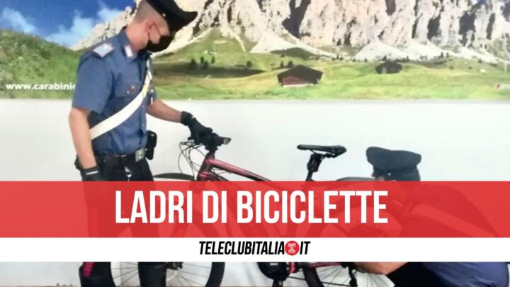 ladri di biciclette giugliano secondigliano appiano