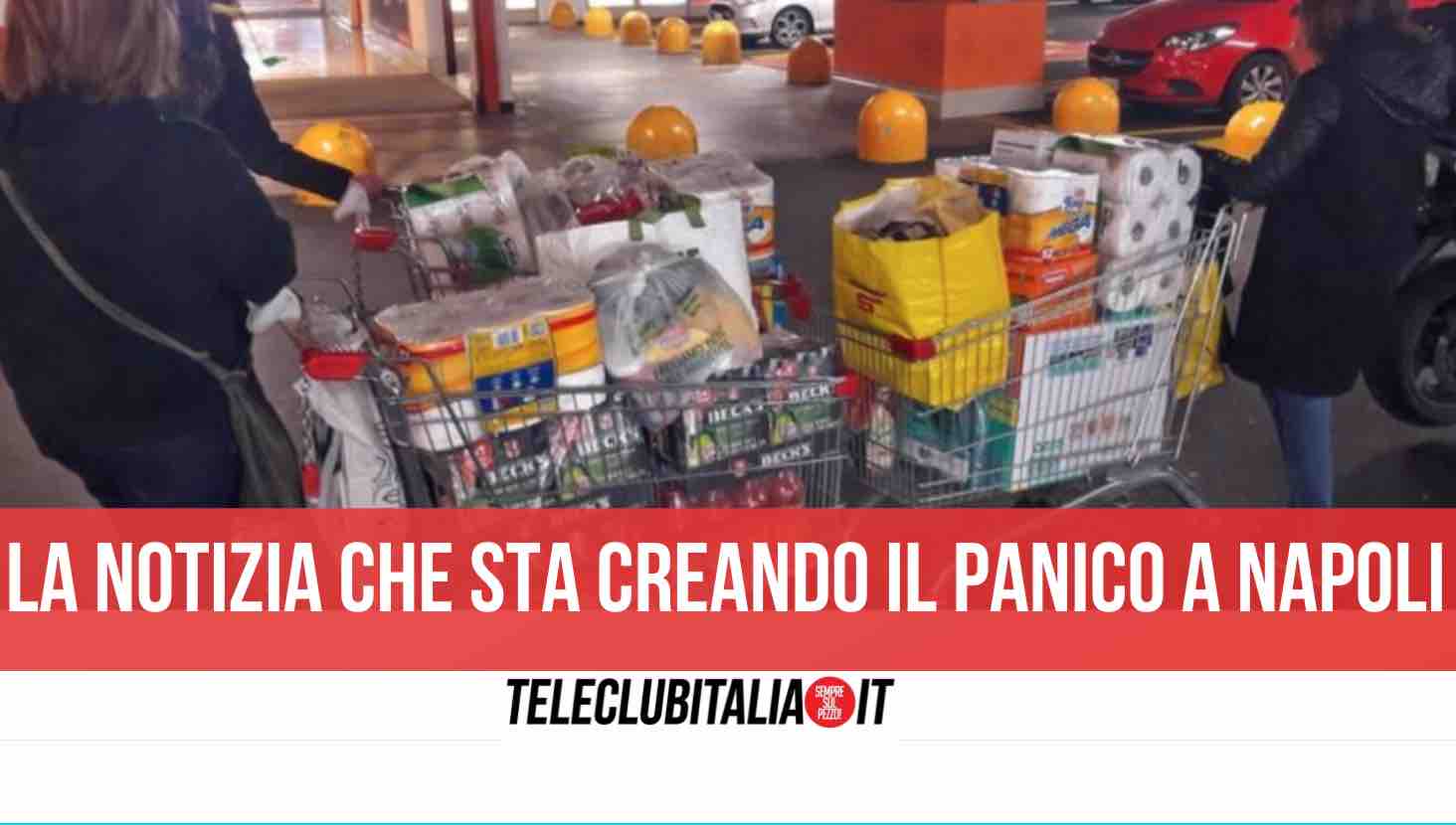 scorte supermercati vuoti fake news