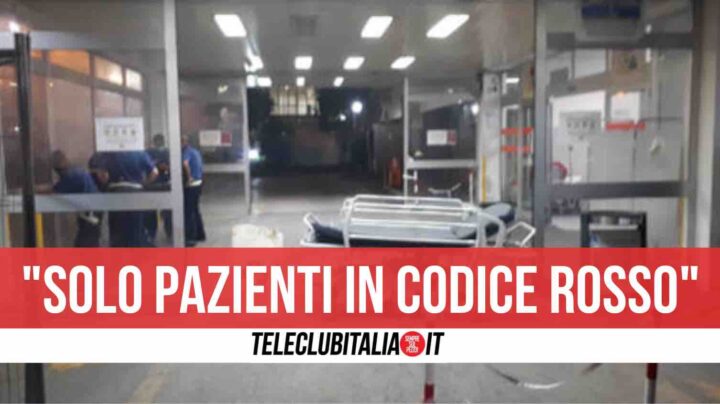 chiuso pronto soccorso cardarelli napoli