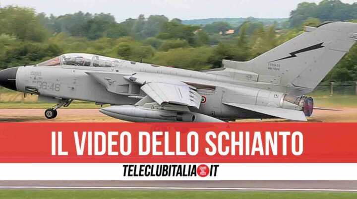 schianto jet aeronautica militare