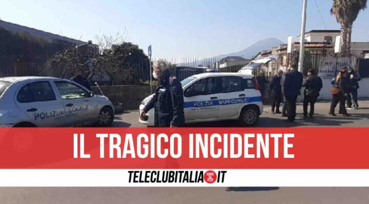 boscoreale camion carico uccide passante