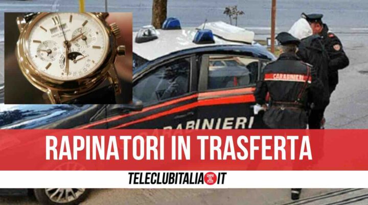 napoli rapina orologio Patek Philippe 40mila euro.